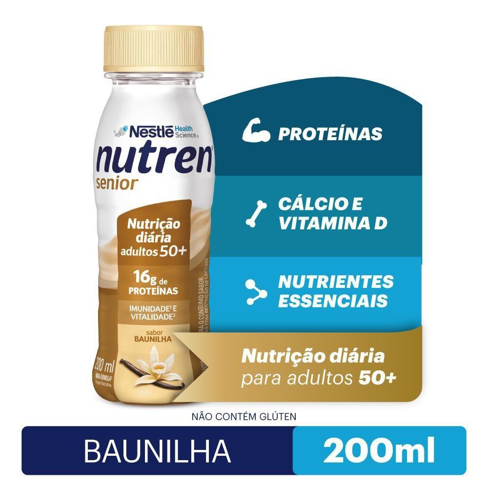 Complemento Alimentar Nutren Senior Rtd Baunilha 200ml - 1
