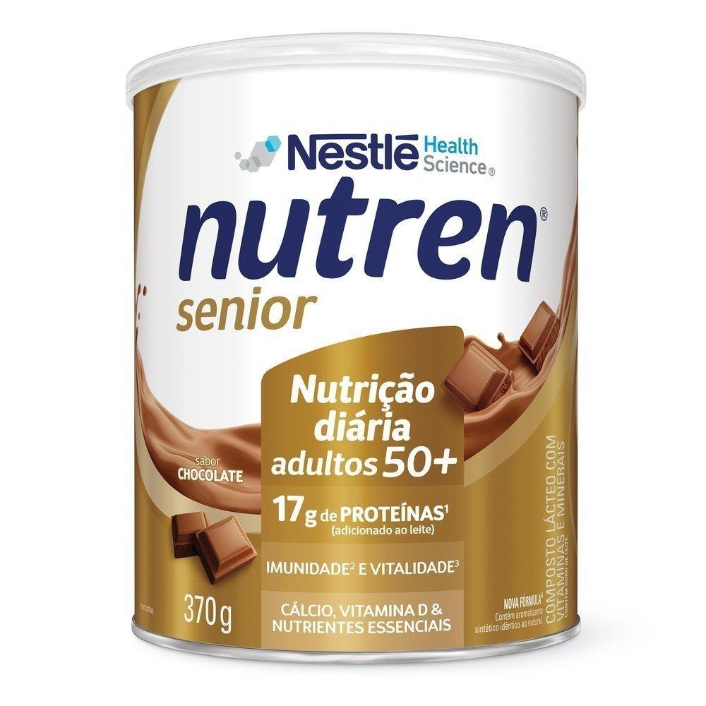 Complemento Alimentar Nutren Senior Chocolate 370g - 2