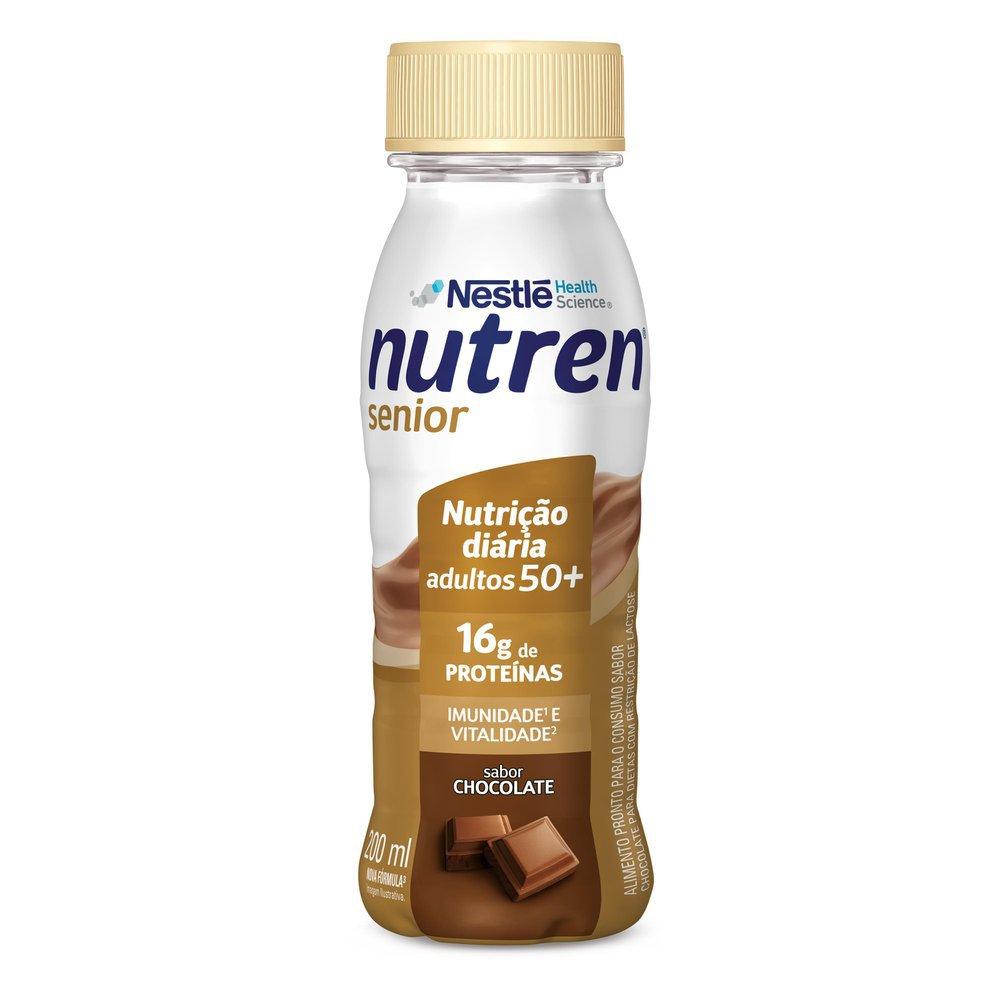 Complemento Alimentar Nutren Senior Chocolate Zero Lactose 200ml - 2