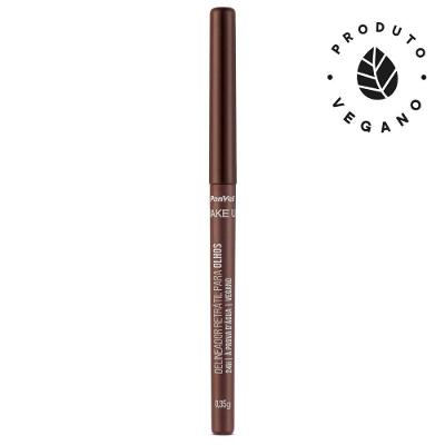 Delineador Retrátil Para Olhos Panvel Make Up Marrom 0,35g - Lapiseira