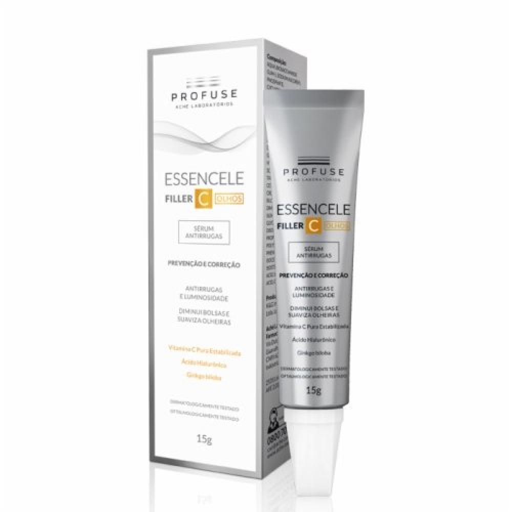 Sérum Antirrugas Hidratante Para Região Dos Olhos Profuse Essencele Filler C 15g - 2
