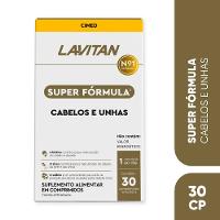 Suplemento Alimentar Lavitan Cabelos E Unhas Com 30 Cápsulas - 1