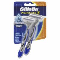 Aparelho Barbear Gillette Prestobarba 3 Com 2 - 1