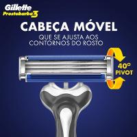 Aparelho Barbear Gillette Prestobarba 3 Com 2 - 4