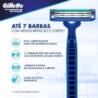 Aparelho De Barbear Descartável Gillette Prestobarba Ultragrip 3 Com 2 - 2
