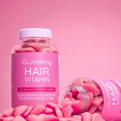  Gummy Hair Tutti-frutti 60 Gomas