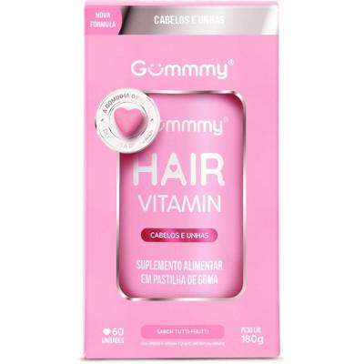  Gummy Hair Tutti-frutti 60 Gomas