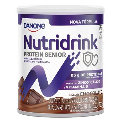 Suplemento Alimentar Nutridrink Protein Senior Chocolate 750g