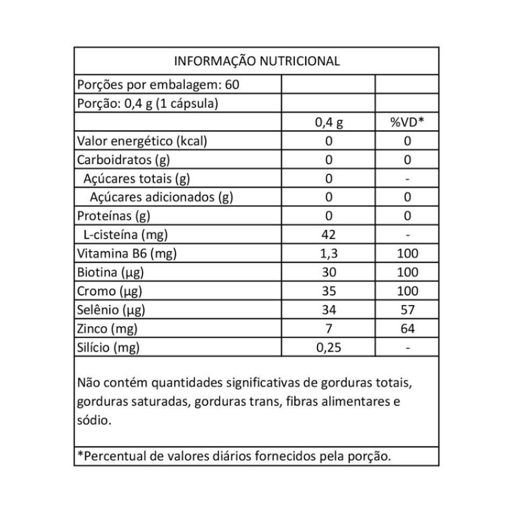 Imecap Hair Silício Orgânico Nutracêutico Para Cabelos E Unhas 60 Cápsulas - 4