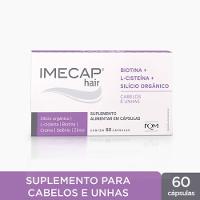 Imecap Hair Silício Orgânico Nutracêutico Para Cabelos E Unhas 60 Cápsulas - 1