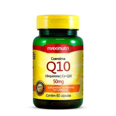 Coenzima Q-10 Gold Maxinutri 50mg 60 Cápsulas