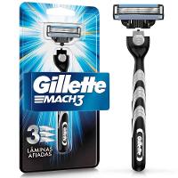 Aparelho Barbear Gillette Mach3 Regular - 1