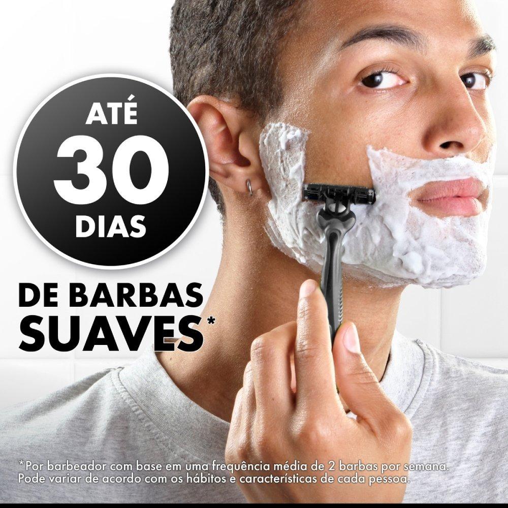 Aparelho Barbear Gillette Prestobarba 3 Carbono 4 Unidades - 4