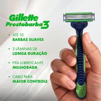 Aparelho Barbear Gillette Prestobarba 3 Sensitive Leve 8 Pague 6 - 3