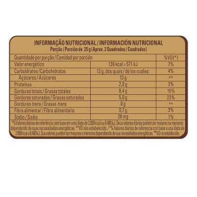 Chocolate Em Barra Alpino Ao Leite 85g