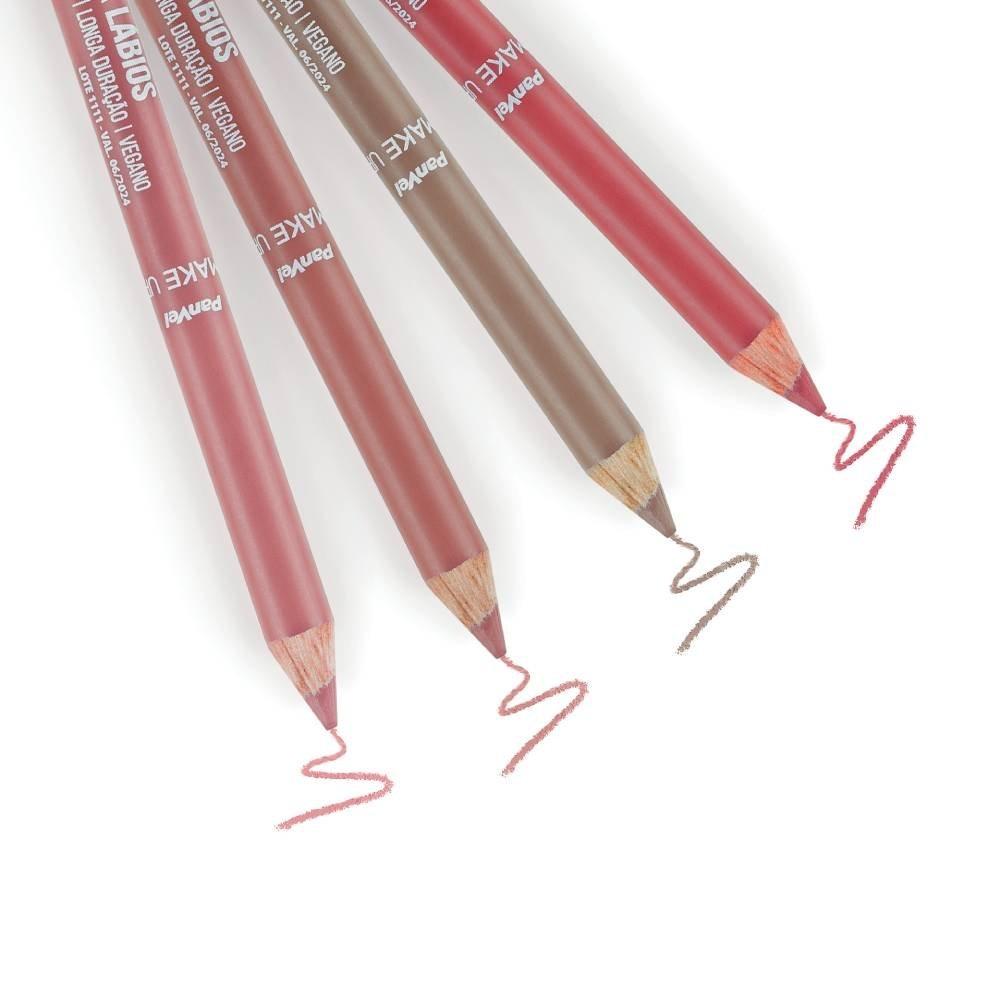 Lápis Delineador Para Lábios Rosa Salmão Panvel Make Up 1,1g - 3
