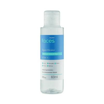 Mini Água Micelar Panvel Faces Todos Os Tipos De Pele 60ml