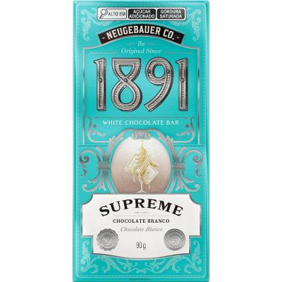 Chocolate Em Barra Neugebauer 1891 Supreme Branco 90g