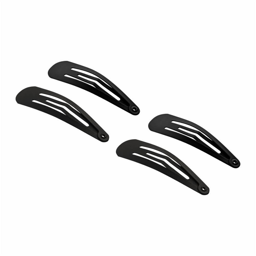 Tic Tac De Cabelo Panvel Acessórios Preto Fosco Com 4 Undidades - 2