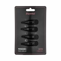 Tic Tac De Cabelo Panvel Acessórios Preto Fosco Com 4 Undidades - 1