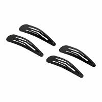 Tic Tac De Cabelo Panvel Acessórios Preto Fosco Com 4 Undidades - 2