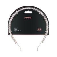 Tiara Para Cabelos De Metal Com Pérolas Panvel Acessórios Coleção Verão Romântico Vibrante - 3