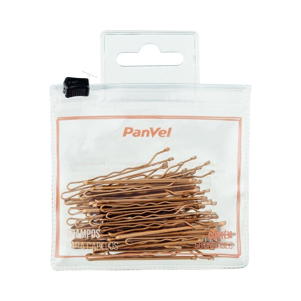Grampo Para Cabelo Dourado Panvel Acessórios 50 Unidades - 1