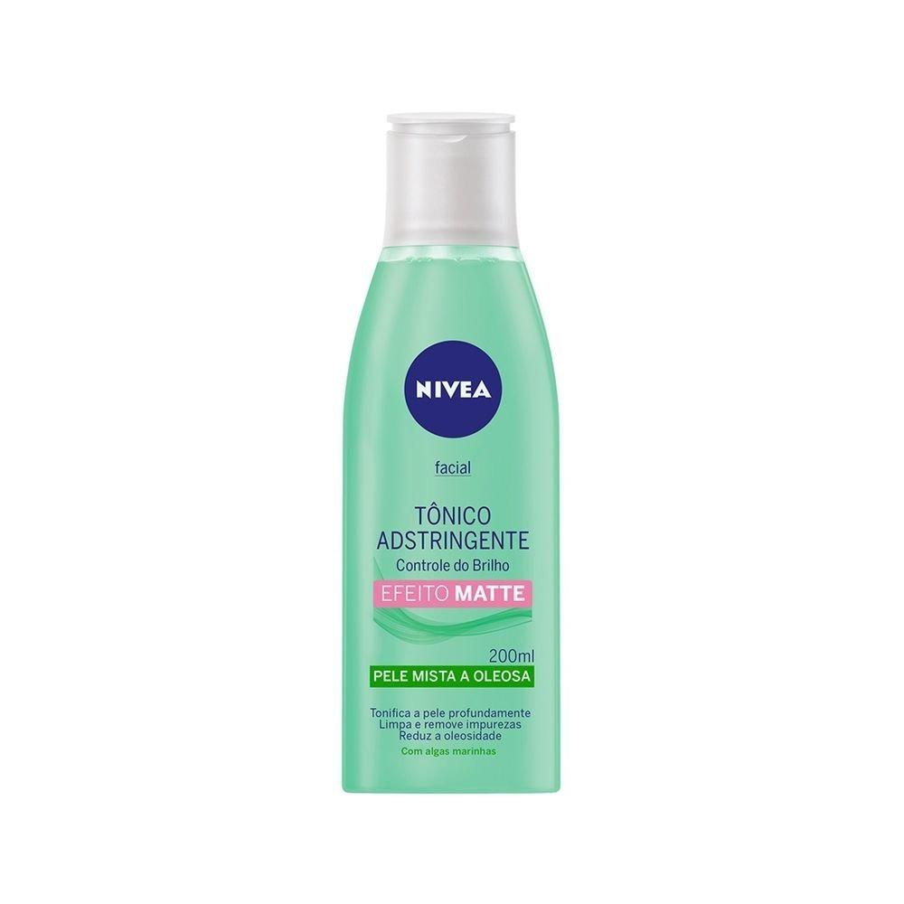 Tônico Adstringente Facial Nivea Controle Do Brilho Efeito Matte 200ml - 2