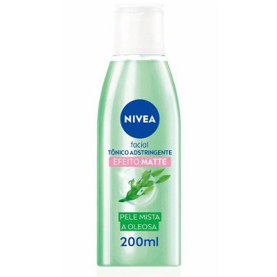 Tônico Adstringente Facial Nivea Controle Do Brilho Efeito Matte 200ml