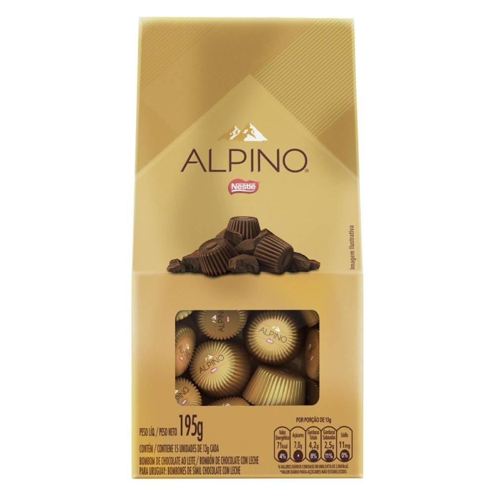 Chocolate Nestlé Alpino 195g - 1