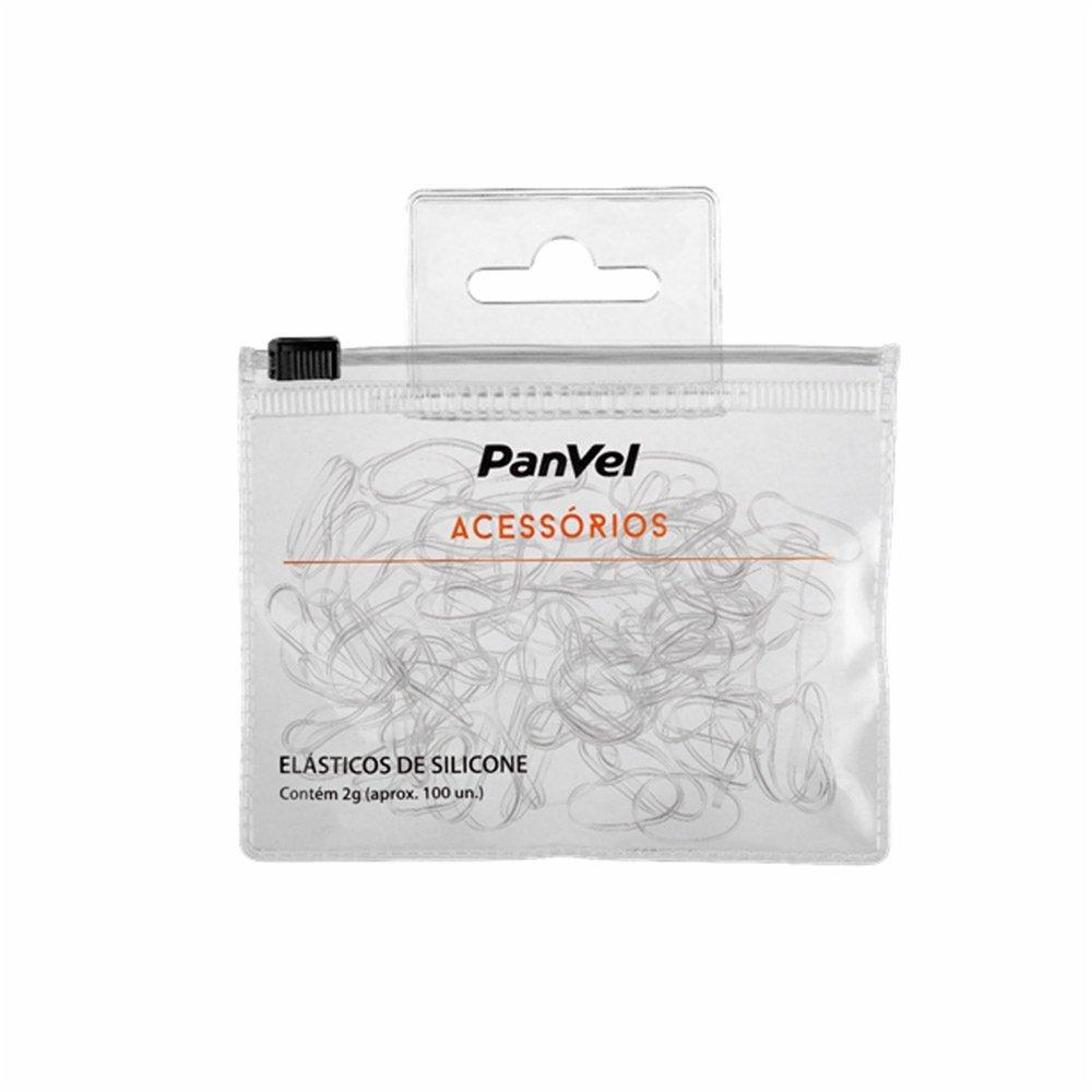 Elásticos De Silicone Panvel Acessórios Transparentes Com 100 Unidades - 1