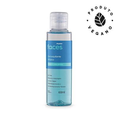 Mini Demaquilante Bifásico Panvel Faces Todos Os Tipos De Pele 60ml