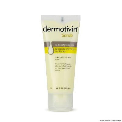 Sabonete Esfoliante Facial Dermotivin Scrub 60g