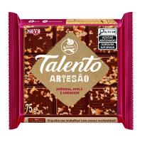 Chocolate Garoto Talento Artesão Ao Leite Com Amêndoa, Avelã E Amendoim 75g - 1