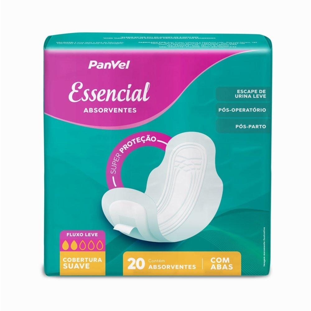 Absorvente Pós Parto Panvel Essencial Com Abas 20 Unidades - 1