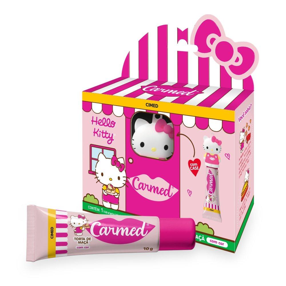 Hidratante Labial Carmed Hello Kitty Torta De Maçã 10g - 1