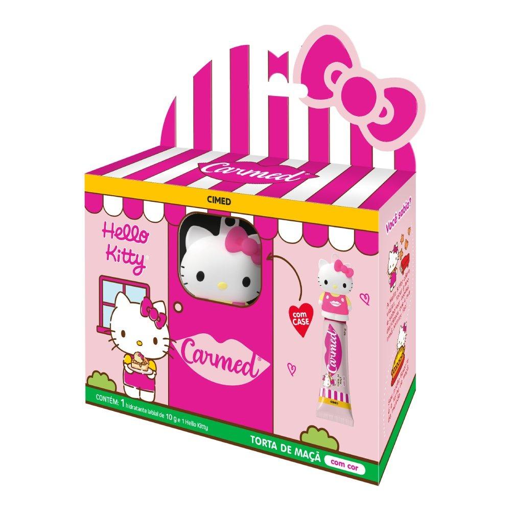 Hidratante Labial Carmed Hello Kitty Torta De Maçã 10g - 4