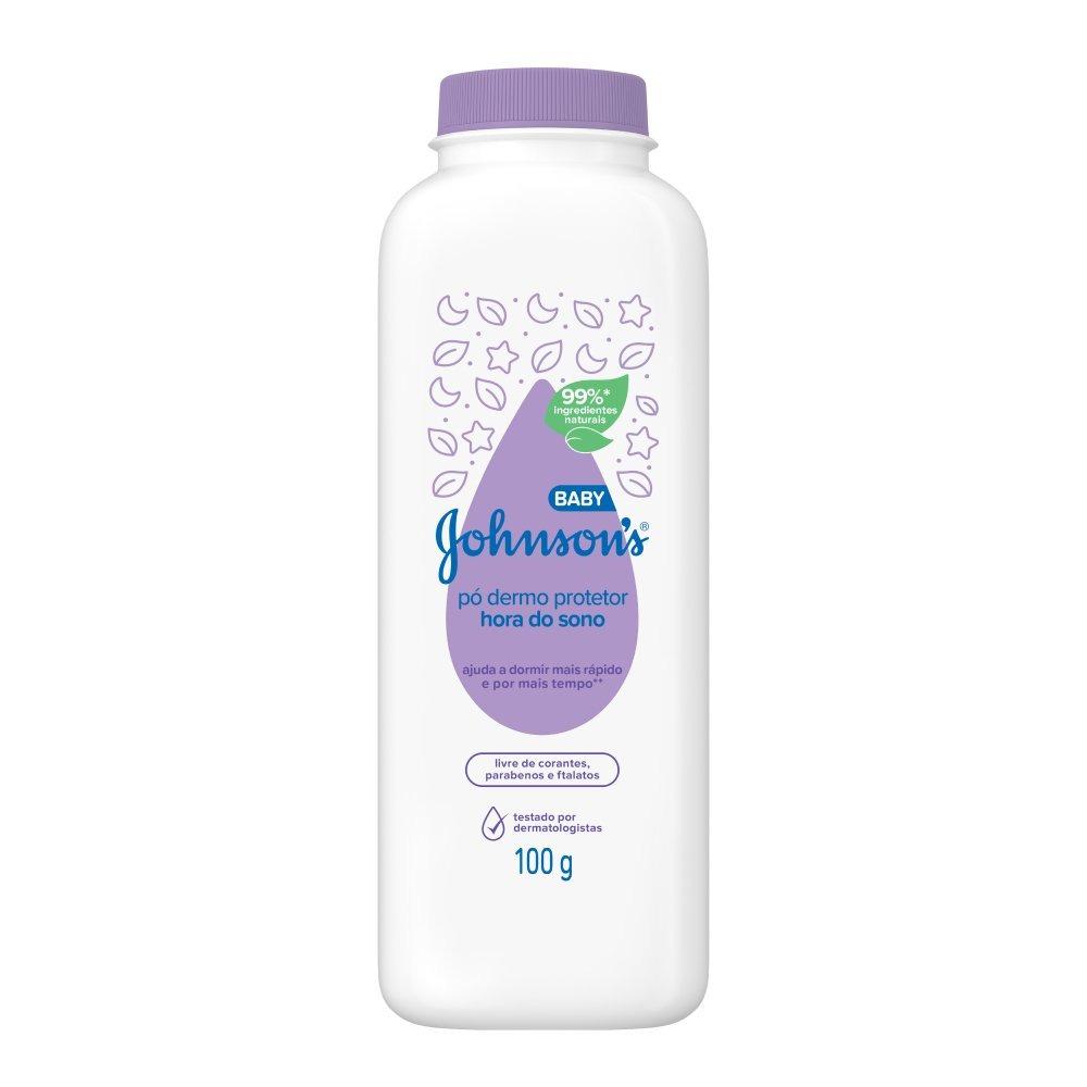 Talco Pó Dermo Protetor Johnsons Baby Hora Do Sono 100 G - 1