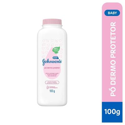 Talco Pó Dermo Protetor Johnsons Baby 100g