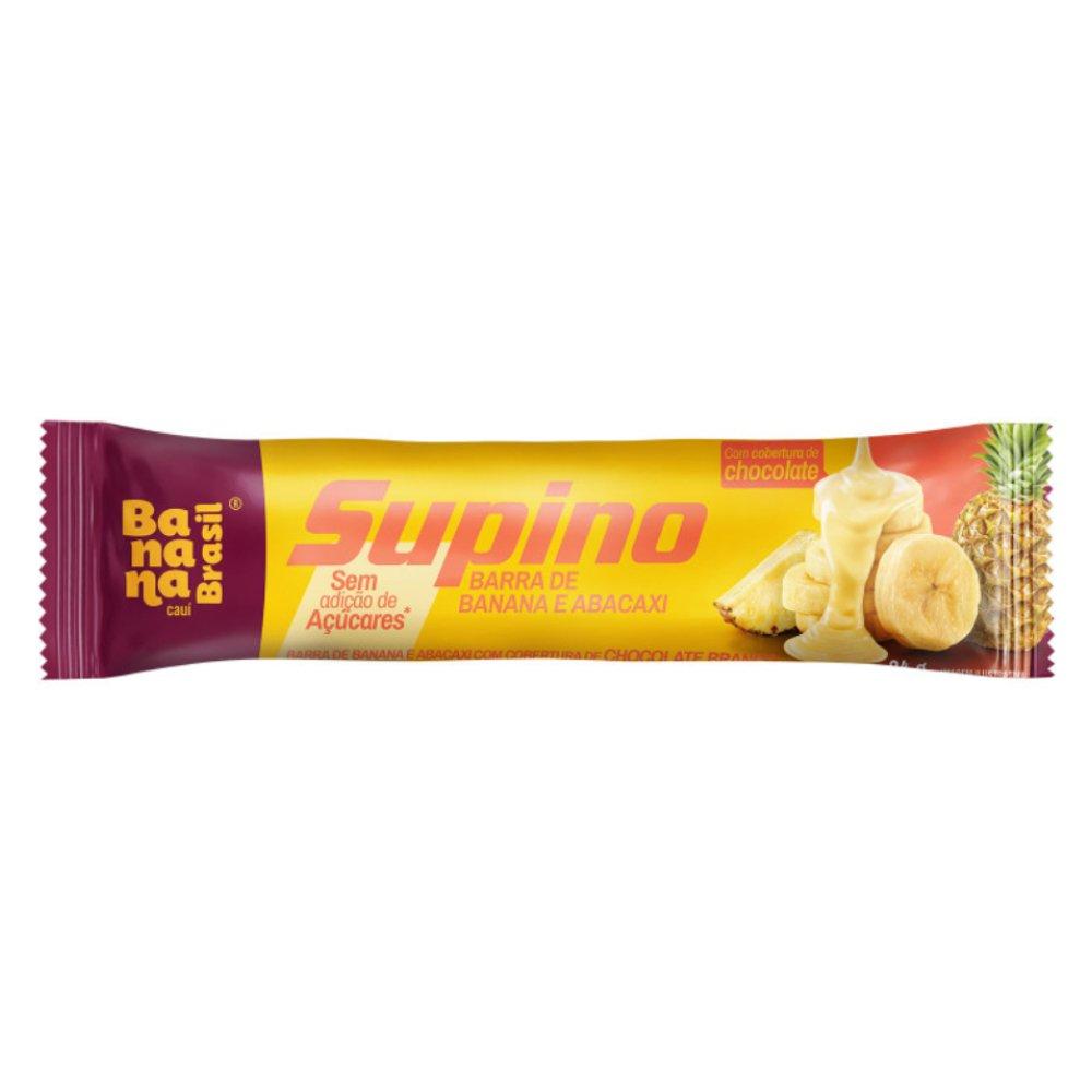 Barra De Frutas Supino Banana E Abacaxi Zero 24g - 1