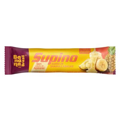 Barra De Frutas Supino Banana E Abacaxi Zero 24g