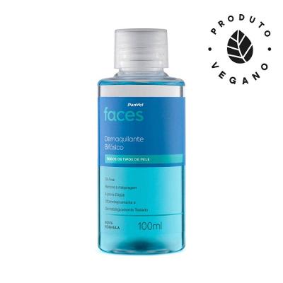 Demaquilante Bifásico Panvel Faces Todos Os Tipos De Pele 100ml