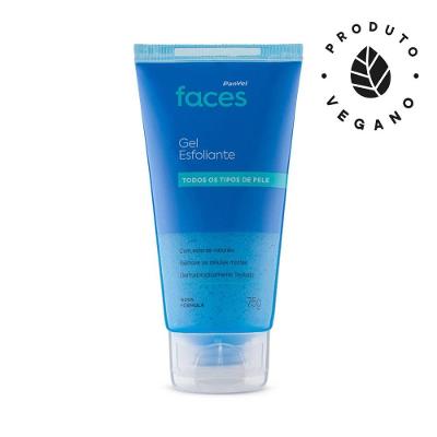 Gel Esfoliante Panvel Faces Todos Os Tipos De Pele 75g