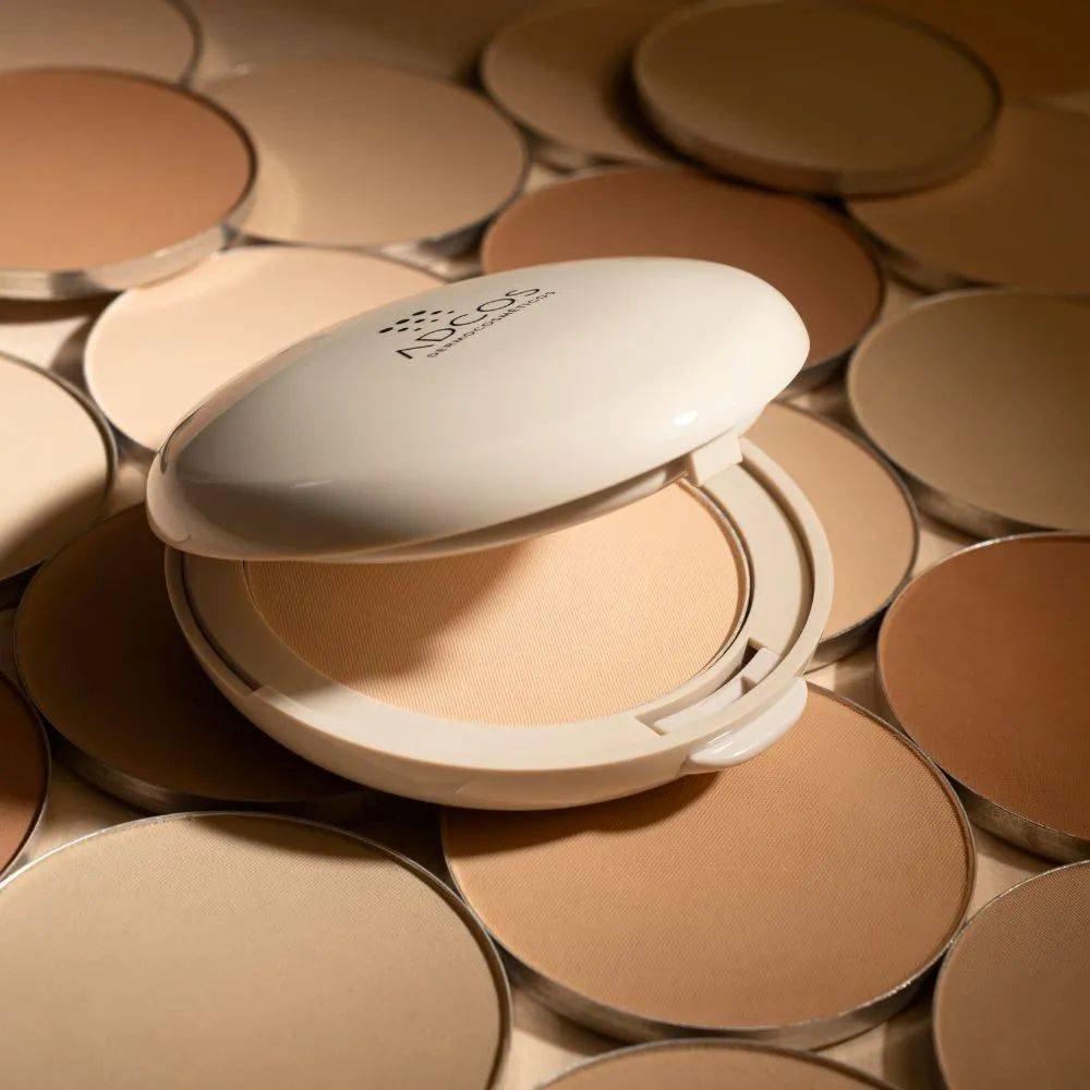 Protetor Solar Facial Adcos Pó Compacto Fps 50 Beige 11g - 3
