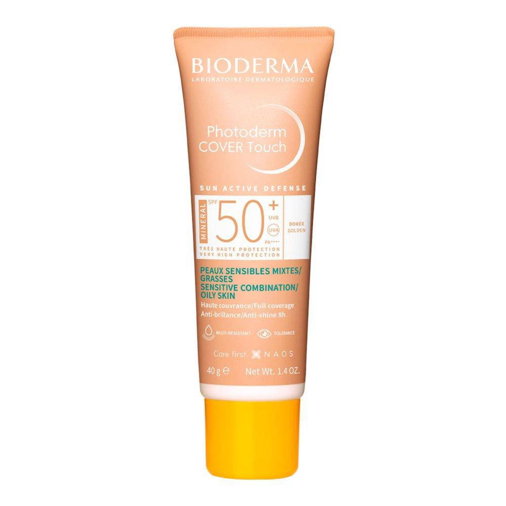 Protetor Solar Facial Bioderma Photoderm Cover Touch Mineral Fps 50+ Cor 3.0 40g - 1