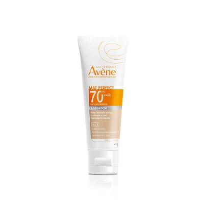 Protetor Solar Avène Mat Perfect Fluido Clareador Cor Clara Fps 70 40g