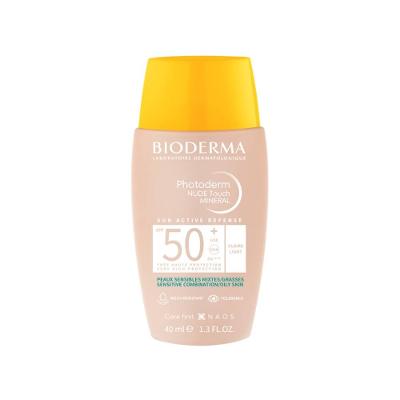 Protetor Solar Facial Bioderma Photoderm Nude Touch Mineral Fps 50+ Cor 2.0 40ml