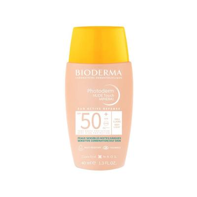 Protetor Solar Facial Bioderma Photoderm Nude Touch Mineral Fps 50+ Cor 1.0 40ml