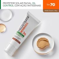 Protetor Solar Facial Neostrata Minesol Oil Control Médio Escuro Mais Fps 70 40g - 3