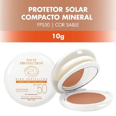Protetor Solar Avene Compacto Sablé Pele Clara Fps 50 10g